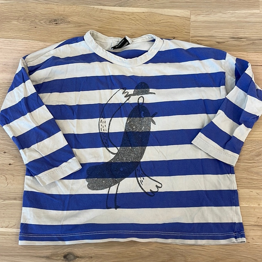 Bobo choses long sleeve tee size 4/5